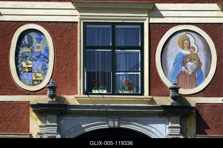 Kőszeg, Városháza-stock-foto