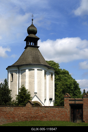 A Jáki templom kápolnája-stock-foto