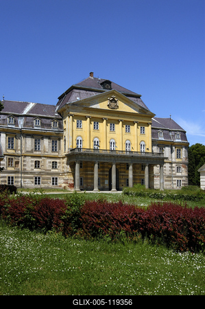 A Körmendi várkastély-stock-foto