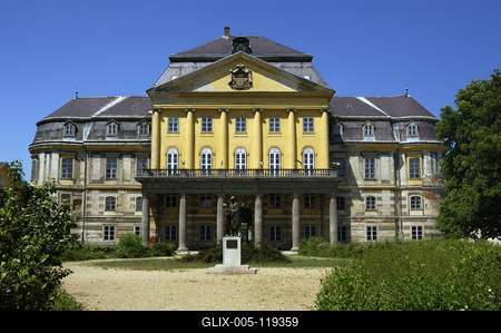 A Körmendi várkastély-stock-foto