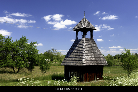 Gödörházi harangláb-stock-foto
