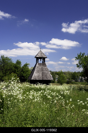 Gödörházi harangláb-stock-foto