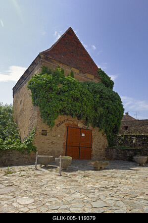 Kőszeg, az Öregtorony (Zwinger)-stock-foto
