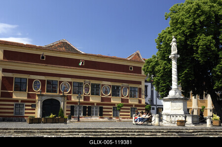 Kőszeg, Városháza-stock-foto