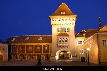 Kőszeg, Hősök kapuja-stock-foto