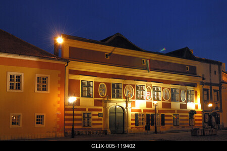 Kőszeg, Városháza-stock-foto