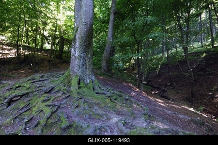 Az Írottkő Naturpark-stock-foto