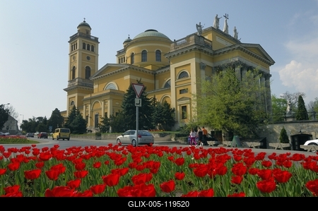 Szent Mihály- és Szent János-főszékesegyház, Eger-stock-foto
