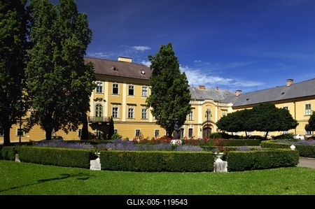 Érseki Palota, Eger-stock-foto