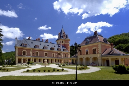 Kastélyhotel Sasvár, Parádsasvár-stock-foto