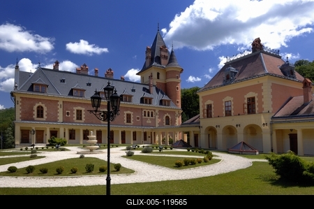 Kastélyhotel Sasvár, Parádsasvár-stock-foto