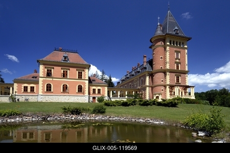 Kastélyhotel Sasvár, Parádsasvár-stock-foto