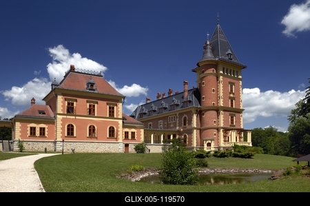 Kastélyhotel Sasvár, Parádsasvár-stock-foto
