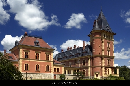 Kastélyhotel Sasvár, Parádsasvár-stock-foto