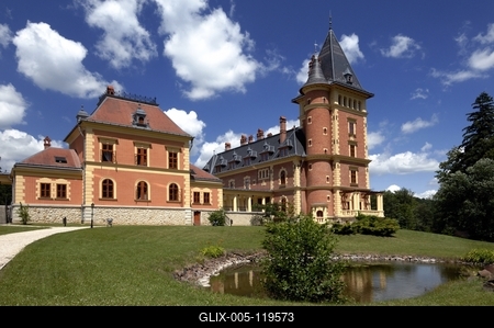 Kastélyhotel Sasvár, Parádsasvár-stock-foto