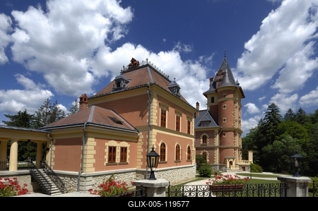 Kastélyhotel Sasvár, Parádsasvár-stock-foto