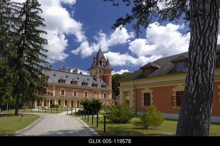 Kastélyhotel Sasvár, Parádsasvár-stock-foto