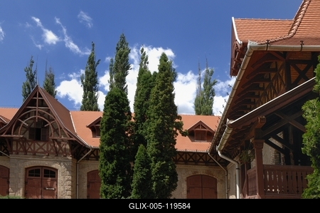 Cifra Istálló és Kocsimúzeum, Parád-stock-foto