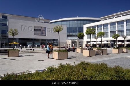 MODEM Modern és Kortárs Művészeti Központ, Debrecen-stock-foto