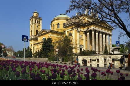 Szent Mihály- és Szent János-főszékesegyház, Eger-stock-foto