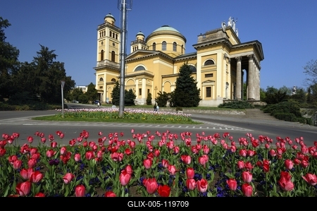 Szent Mihály- és Szent János-főszékesegyház, Eger-stock-foto