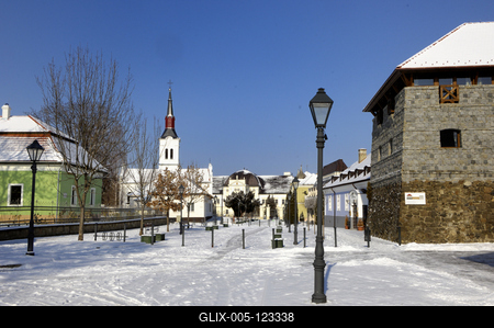 Szécsény-stock-foto