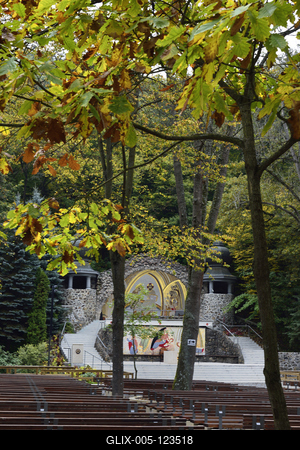 Mátraverebély-Szentkút-stock-foto