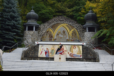 Mátraverebély-Szentkút-stock-foto