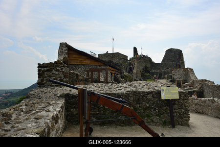 Szigligeti vár-stock-foto