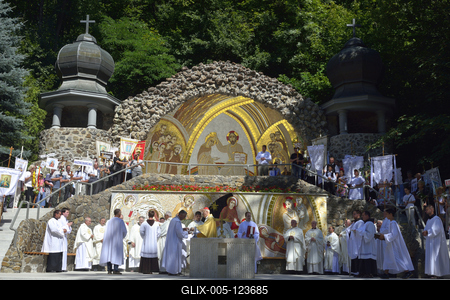 Mátraverebély-Szentkút-stock-foto