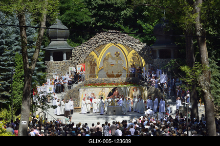 Mátraverebély-Szentkút-stock-foto