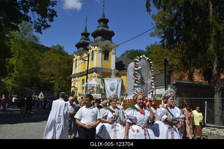 Mátraverebély-Szentkút-stock-foto