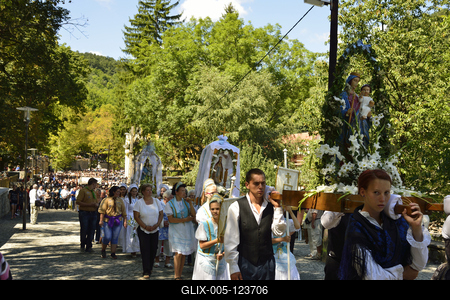 Mátraverebély-Szentkút-stock-foto