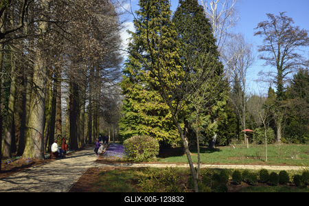 Kámoni Arborétum és Ökoturisztikai Központ-stock-foto