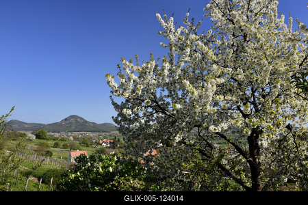 Szent György-hegy-stock-foto