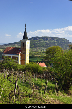 Szent György-hegy-stock-foto
