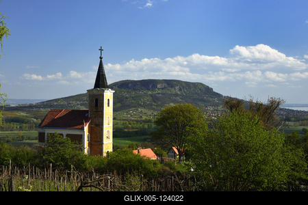 Szent György-hegy-stock-foto