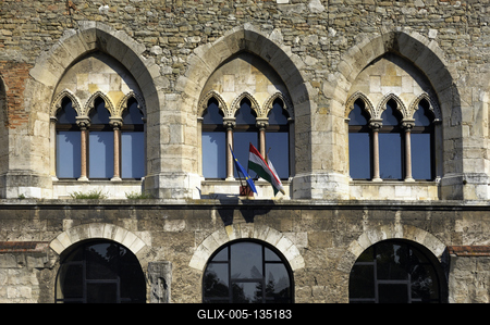 Tatai vár-stock-foto