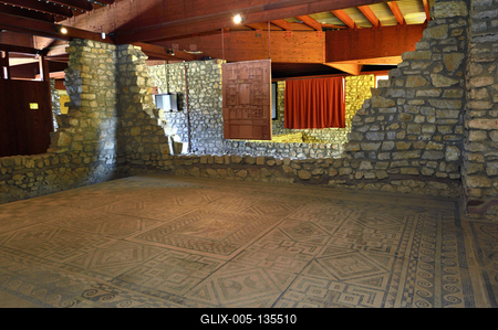 Villa Romana Baláca-stock-foto