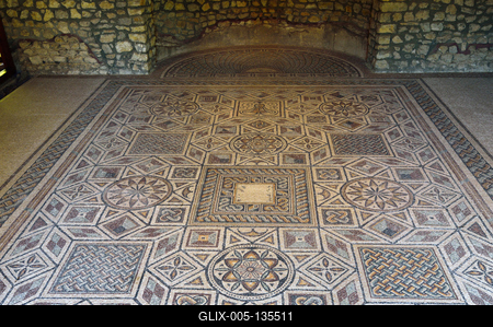 Villa Romana Baláca-stock-foto