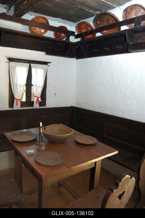 Magyarszombatfa, Fazekasház-stock-foto