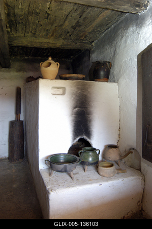 Magyarszombatfa, Fazekasház-stock-foto