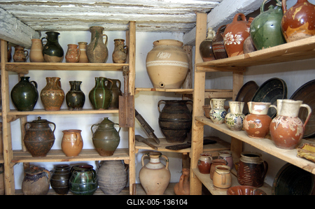 Magyarszombatfa, Fazekasház-stock-foto