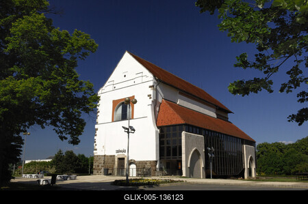 Szentgotthárdi Színház-stock-foto