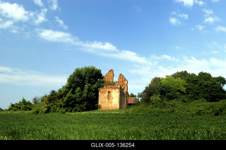 Cikói, Máriaszéplaki templomrom-stock-foto