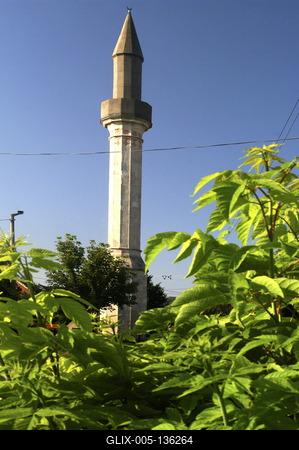 Érdi minaret-stock-foto