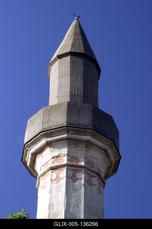 Érdi minaret-stock-foto