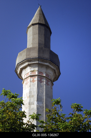 Érdi minaret-stock-foto