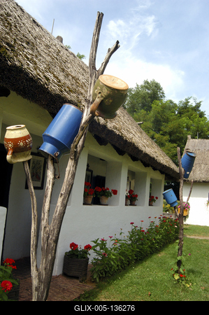 Buzsák, Tájház-stock-foto