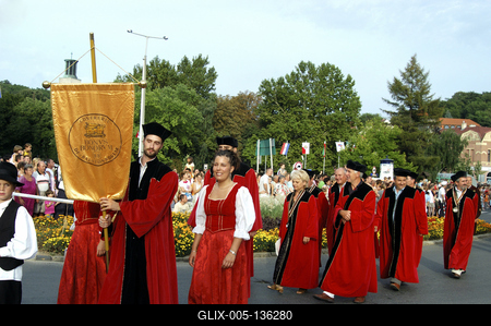 Balatonboglári Szüreti Fesztivál 2006-stock-foto